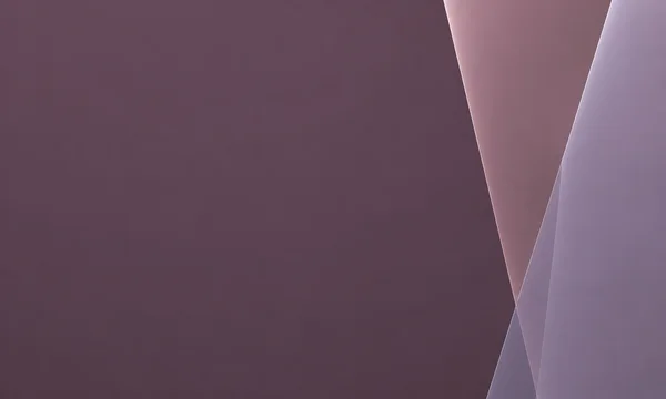 A dark smoky-plum field fills most of a landscape image, with large translucent dusty-rose and pale-lavender planes crossing along the right side.
