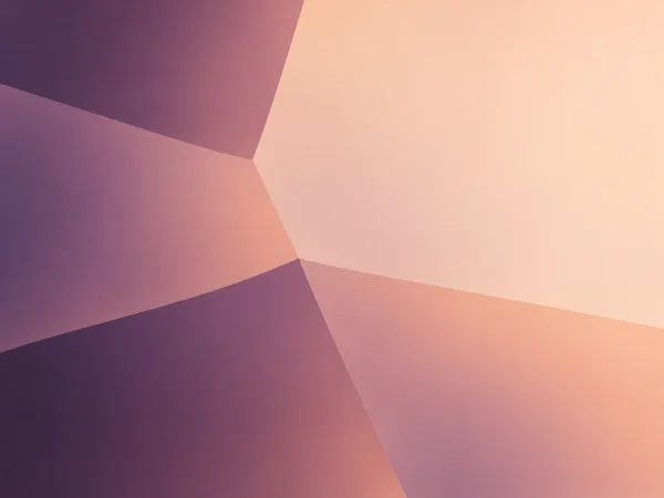 A landscape abstract artwork of large, edge-to-edge polygonal fields in aubergine, smoky mauve and peach, with smooth gradients and a broad pale peach area in…