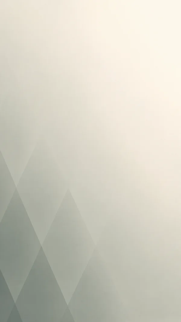 A portrait abstract gradient shifts from muted grey-sage in the lower-left to warm pearl across the upper and right areas, with large faint geometric cells…