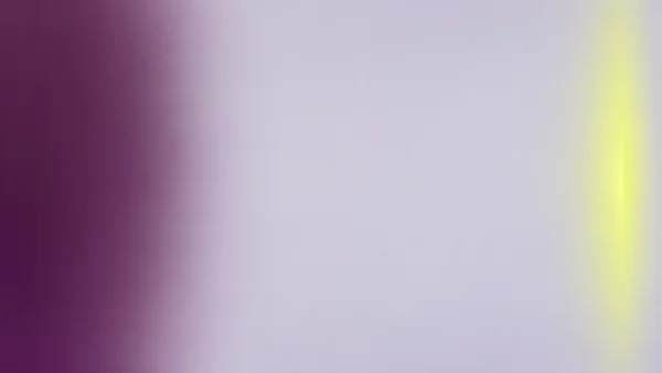 An edge-to-edge abstract landscape gradient with a deep smoky plum area fading from the left into a pale lilac-grey center, and a bright yellow-green vertical…