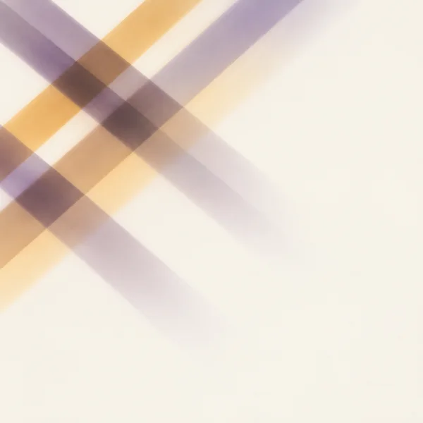 Soft translucent dusty-violet and muted-amber bands cross diagonally over a warm chalk-white field, forming smoky brown intersections in the upper-left and…